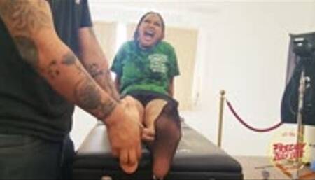 Remy Boo Gets Her Nylon Feet Tickled