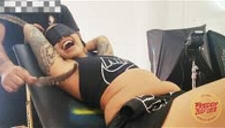 Remy Gets The Feather Treatment