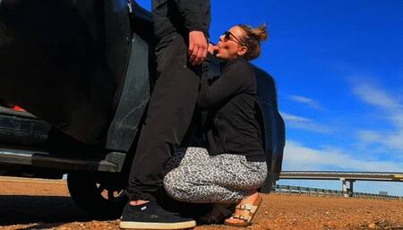 Beach Trip! Sex on the Side of the Road, Balcony and Beach