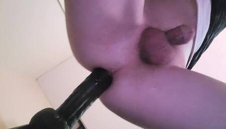 Husband Fucks BBC Toy