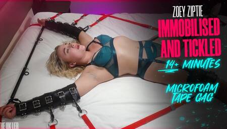 Zoey Ziptie Immobilised and Tickled (Full HD 1080p, 50fps)