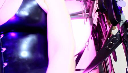 Pink Boots Fetish Mistress Eva Latex Hot MILF