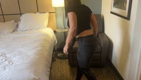 Nadia White In: Big Trouble For Little Burglar