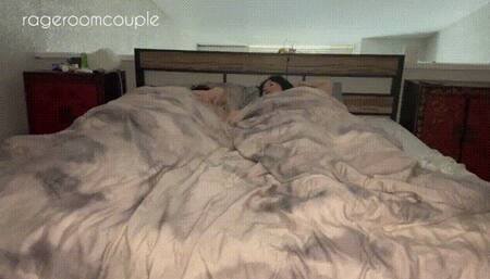 Cheating Wife Has Fuckfest Next to Cuck Husband