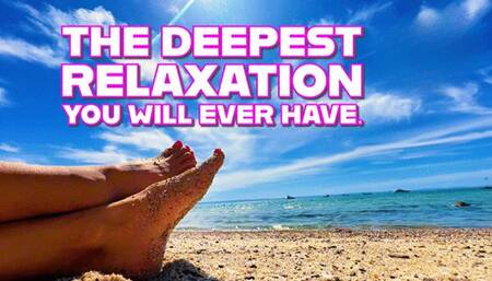 Mesmerize POV Relaxing on the Binaural Beats Beach by Majesty Natalie (non-humiliation, mindfuck, feet)