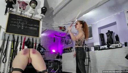 Caning Lesson Pt7 Mobile Version - Missed School for 204 Days Lsn1- 480p