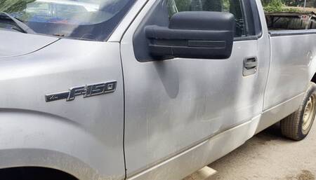 Revving the F150 HARD! I smell something burning!