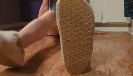Fifi putting her stinky soles and toes in your face