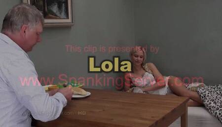 Lola ass whipping 0105