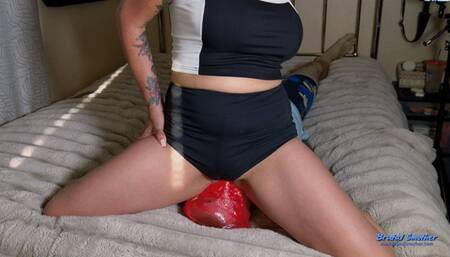 Ruined Orgasm While Smothering In Stinky Booty Shorts - 1080P High Definition