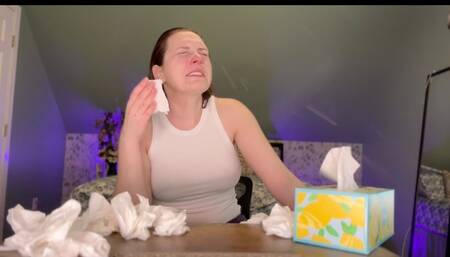 A Sick Day in the Life of Nadia, More Like Snottia!