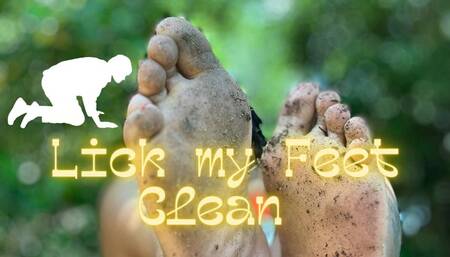 Lick my Feet Clean