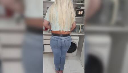 My Sexy Ass in Jeans with Tanlines