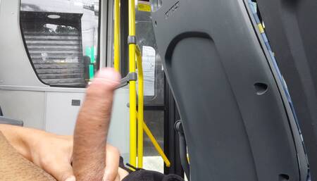 Cumming on the Bus
