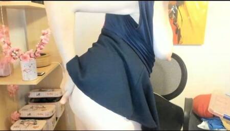 Italian stepmom dominates you and makes you suck her big rubber cock all the way down your throat 1080HD