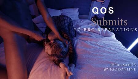 Pregnant QOS submits to BBC with facial reparation