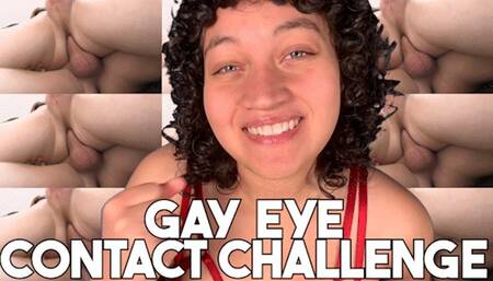 Gay Eye Contact Challenge - GAY ENCOURAGEMENT, BISEXUAL ENCOURAGMENT, MAKE ME BI by Goddess Ada