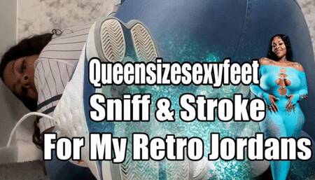 Sniff & Stroke For My Retro Jordans Sneakers Shoe