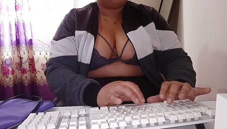 My boss where I work always wants me to work without clothes so that she can fuck me the way she likes every day and she