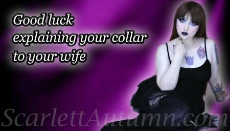 Good luck explaining your collar to your Wife - MP4 SD 480p