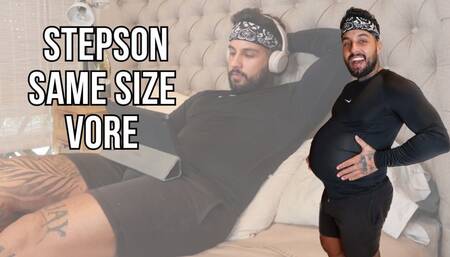 Gluttony is a sin | Stepson full size vore - Lalo Cortez