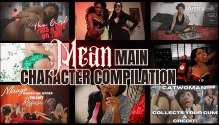 Mean Main Characters Compilation: SUPERVILLAINS OF VARIOUS COSPLAYS SEDUCE YOUR COCK & DESTROY YOU IN 4K