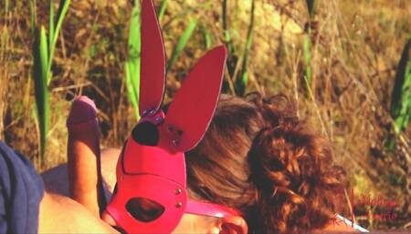 Handsfree Ejaculation ASMR , Cum geyser on Neighbour's face