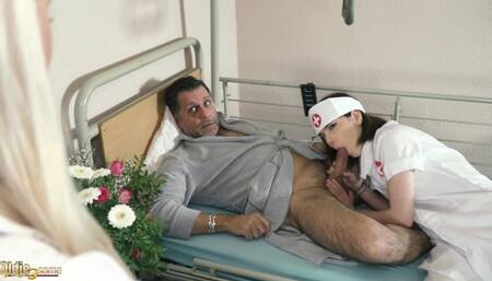 Cutesy sweet one at nurses clip