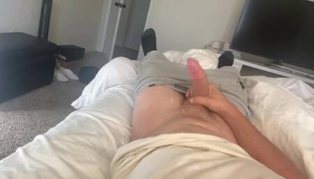 College Boy Exercising His Bwc