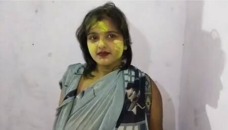 Indian New Holi Viral Video 2024 Naukar Ne Apni Malkin Ko Choda Holi Ke Din Hindi Aawaz Ke Saath