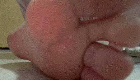 Your tongue is needed at My feet