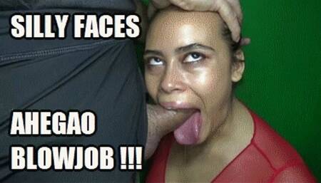 SILLY FACES BLOWJOB 240505BB VIOLET MAKES SILLY AHEGAO FACES WHILE SUCKING COCK (FULL HD MP4 VERSION)