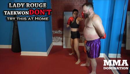 Lady Rouge TaekwonDON'T try this at Home 1080 HD WMV