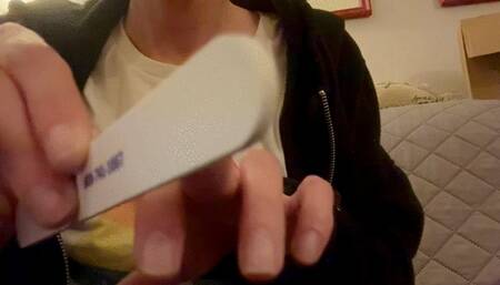 Giantess Manicure POV