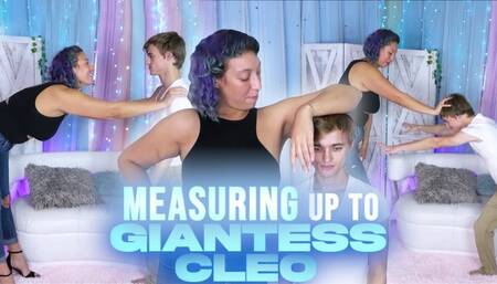 Measuring Up To Giantess Cleo (HD MP4)