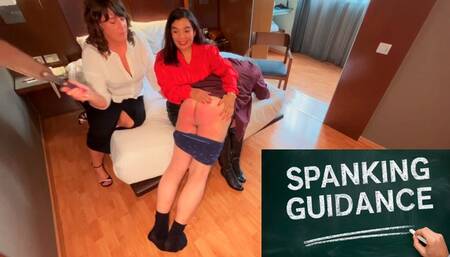 Spanking Guidance: Two ladies