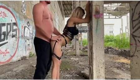 Fucked a Hot BDSM Beauty with a Butt Plug in the Ass