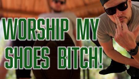 Worship MY Shoes Bitch! - 4K