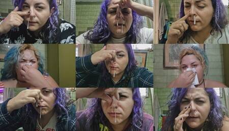 SNOT AND NOSE BLOWING COMPILATION