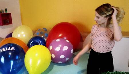 nail- & pinpopping 19 balloons