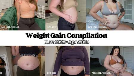 Weight Gain Compilation | Nov 2022 - Apr 2024