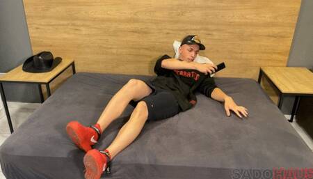 Boy Runs Away From Freak And Asks For Help In The Lion's Den: Tied Up, Fucked And Humiliated