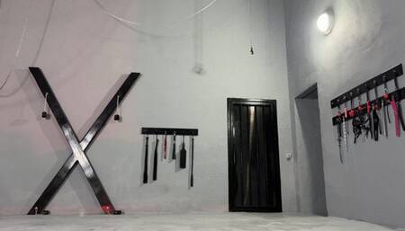 Red Latex Ballerina in Wrapa's House