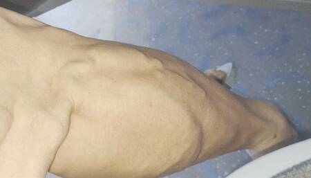 Tempest on the bus in flip flops