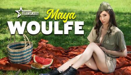 Gorgeous Maya Woulfe Is May's Teamskeet Star Of The Month: Pornstar Interview & Hardcore Fuck