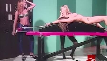 Perfect Jill and Caressa's lingerie video