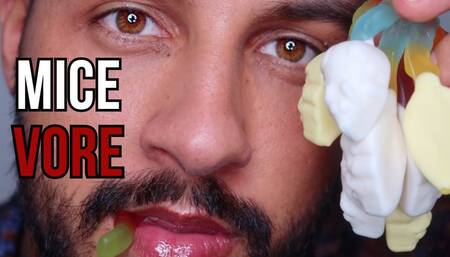 Mice vore and endoscopic reverse view - Lalo Cortez