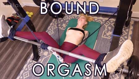 Bound with Rope and Made to Cum in Yoga Pants
