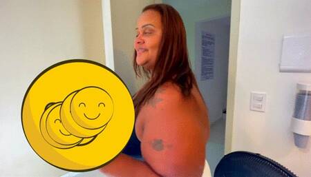 BBW Isadora's solo masturbating, BBW Isadora! - FULL HD