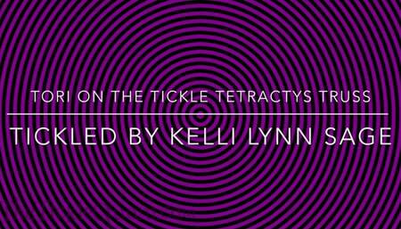 Kelli Lynn Sage tickles Tori Millas on the Tickle Tetractys